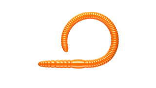 Libra Lures Flex Worm 95mm 011 Hot Orange Krill 10ks