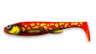 U-BAiT U-Shad 17cm Red UV Blowfish