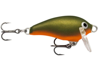 Rapala Mini Fat Rap 3cm Green Army UV Potápivý