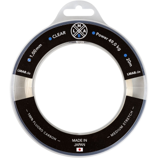LMAB Fluorocarbon 100 PRO 1,00mm 49kg 20m
