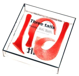 Zalt Tails Red Silver Flake 3ks