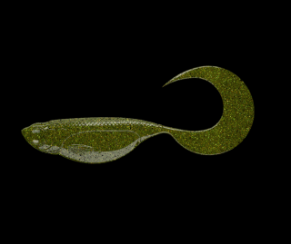 Libra Lures Embrion Twist Tail 4,5cm 029 Salty Green 1ks