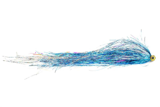 Fly-Dressing Bauer's Pike Fly Blue Ghost