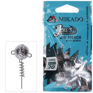 Mikado Jaws Jig Head With Screw 10g 3ks