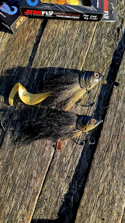 JerkFly 15cm Black Gold