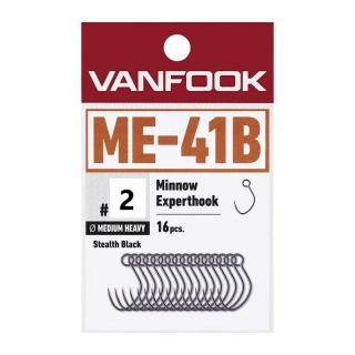 Vanfook ME-41B Minnow Experthook #2 16ks