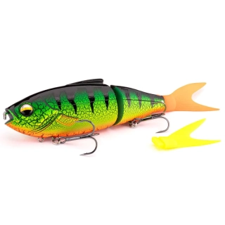 LMAB KØFI Real Vibe 22cm Fire Tiger Slow Sinking